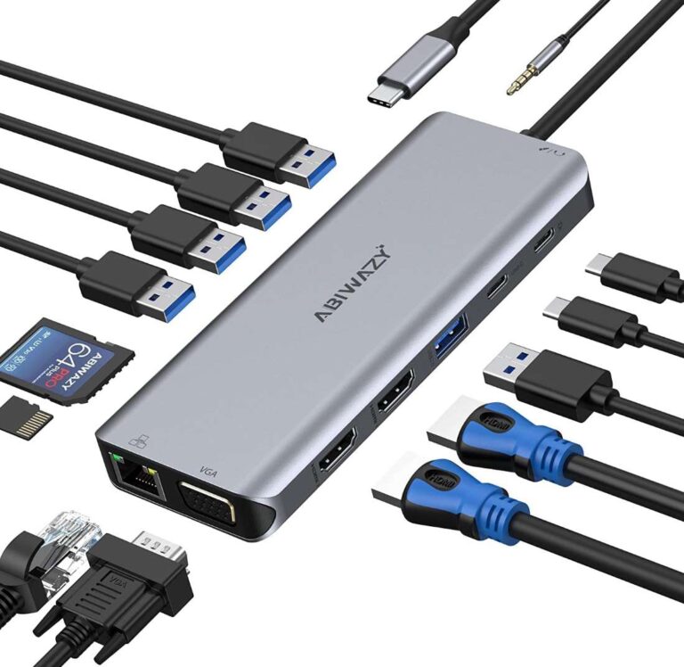 Stations d'accueil USB C-ethernet-pour Pc