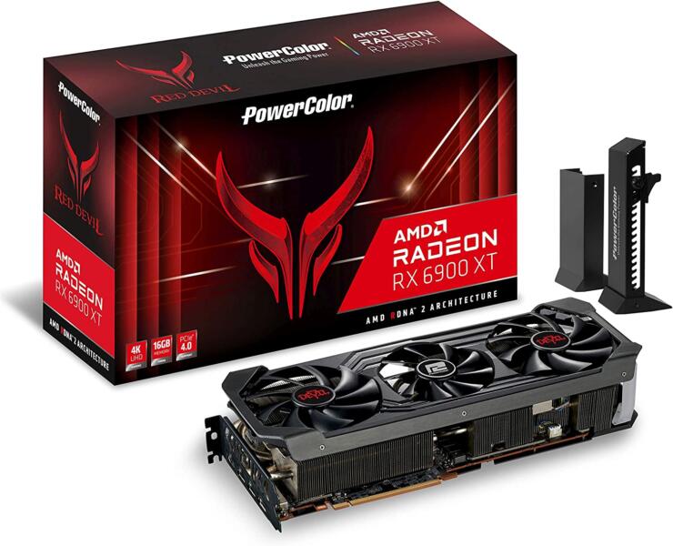 8 meilleures cartes graphiques AMD RX 6900 XT-PowerColor Red Devil