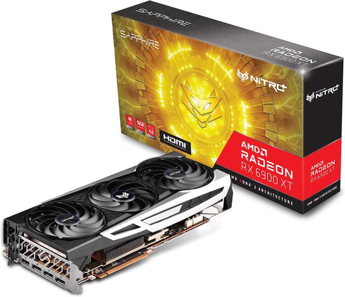 8 meilleures cartes graphiques AMD RX 6900 XT-Sapphire Nitro+ Radeon