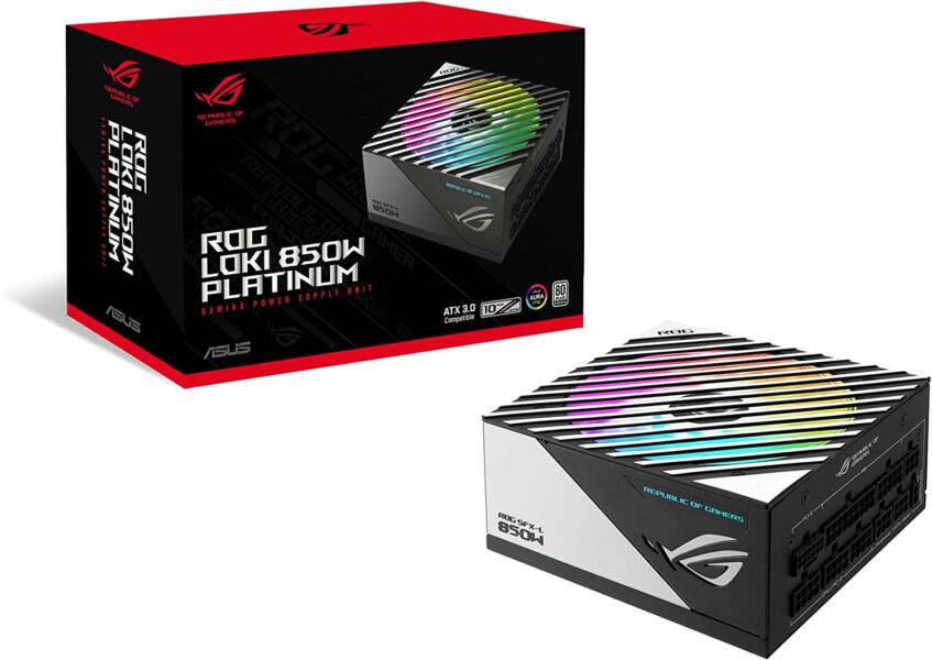 ASUS ROG LOKI 850W-3 meilleurs choix d’alimentation pour RTX 4070