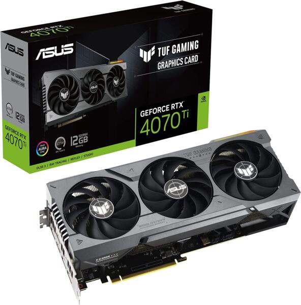 ASUS TUF RTX4070TI 12G meilleures cartes geforce 4070 Ti