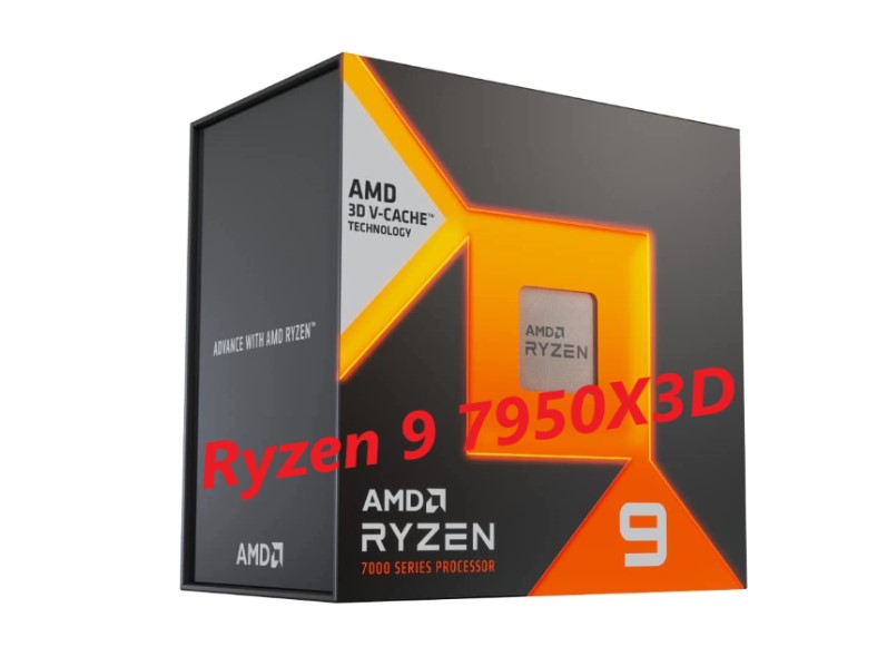 4 Meilleurs CPUs pour Geforce RTX 4070Ti -AMD Ryzen 9 7900X3D_