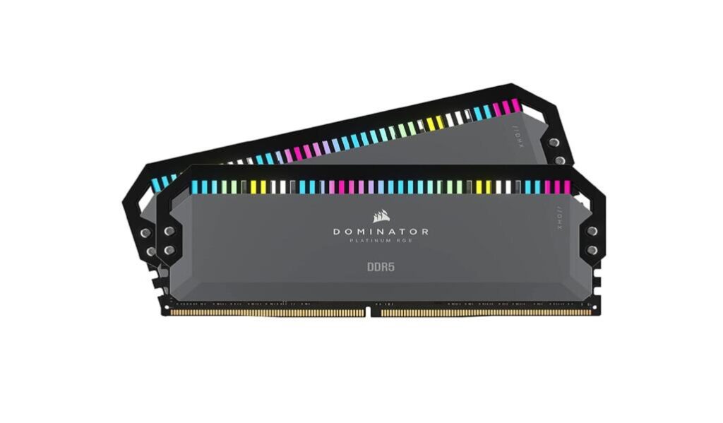 4 Meilleures RAM pour AMD Ryzen 7 7800X3D-Corsair Dominator Platinum RGB DDR5 AMD