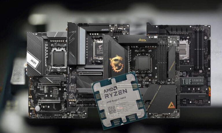 4 meilleures cartes mères pour AMD Ryzen 5 7600X