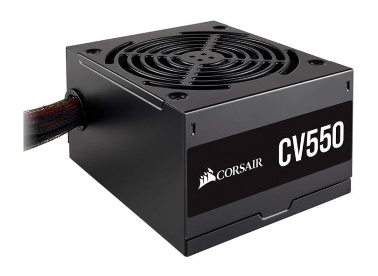 3 meilleurs choix d’alimentation pour RX 7600-Corsair CX Series 550_