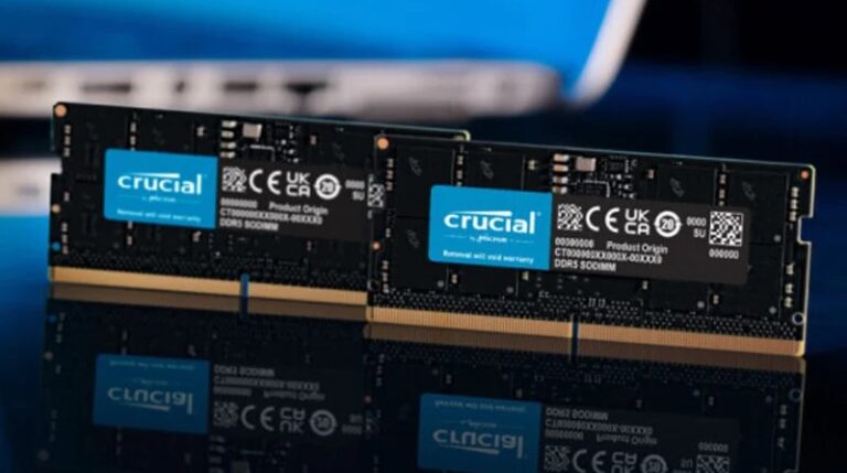 5 Meilleurs kits RAM DDR4 et DDR5 pour PC portable-Crucial DDR5 5600 MHz sodimm_