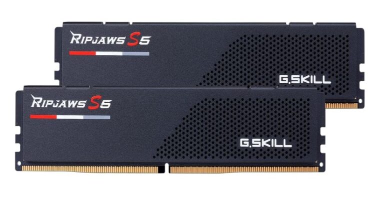 meilleures RAM DDR5 et DDR4 pour Intel Core i9-14900K-G.Skill Ripjaws S5 6400MHz-