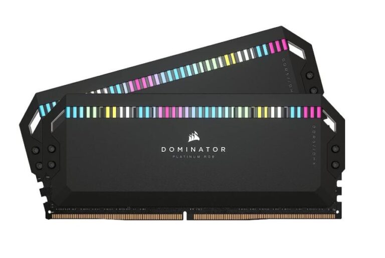 5 Meilleurs kits RAM pour RTX 4070 Ti et RTX 4070 Ti SUPER-CORSAIR Dominator Platinum RGB DDR5