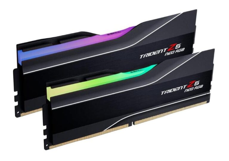 5 Meilleurs kits RAM pour RTX 4070 Ti et RTX 4070 Ti SUPER-G.Skill Trident Z5 Neo RGB Series (AMD Expo) 32 Go