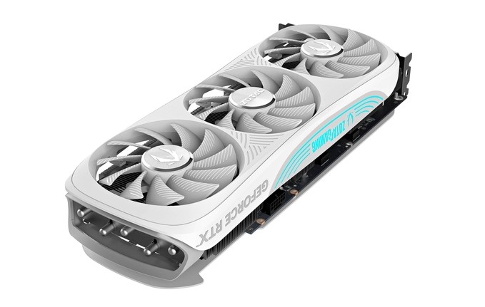 4 Meilleures cartes graphiques RTX 4080 Super-zotac rtx 4080 super trinity oc white au choix