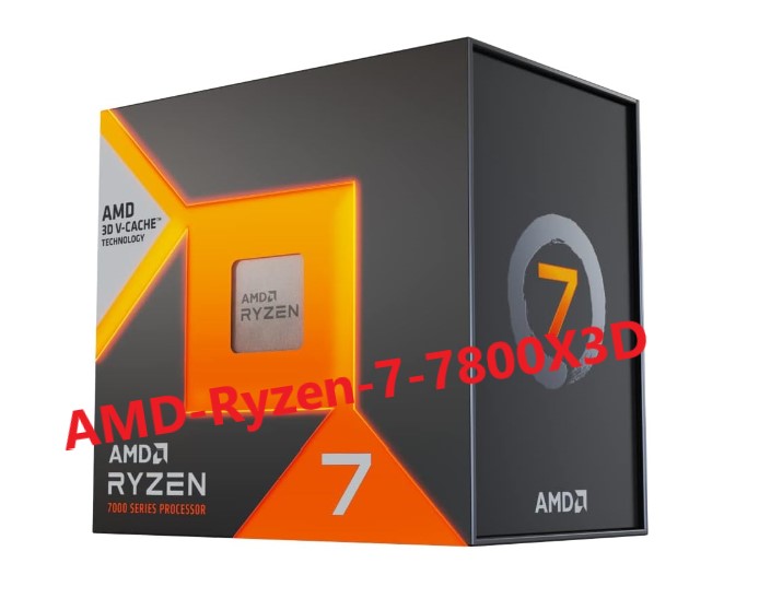 AMD-Ryzen-7-7800X3D_4 Meilleurs CPU pour Radeon RX 6600 XT et RX 6650 XT