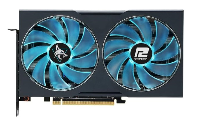 4 Meilleures cartes graphiques Radeon RX 7600-PowerColor Hellhound Radeon RX 7600