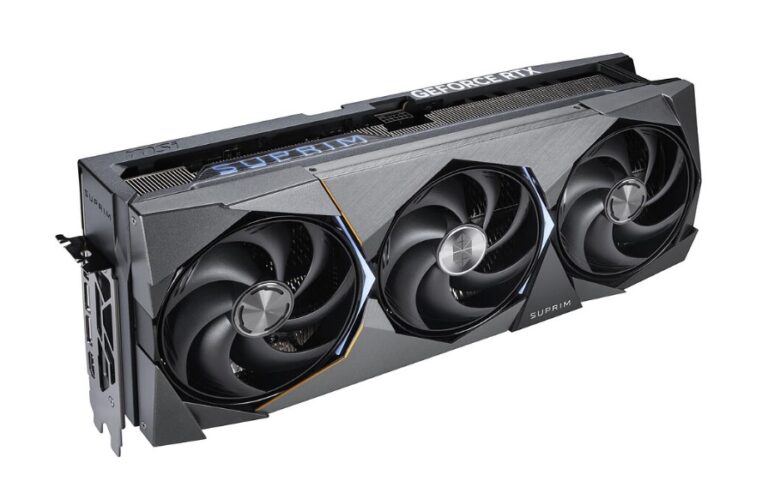 MSI GeForce RTX 5090 SUPRIM SOC-4 meilleures cartes graphiques pour AMD Ryzen 9 9950X