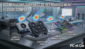 Comparatif des meilleurs supports de refroidissement pour PC portable Llano, KLIM et TopMate - Guide PC et Cie