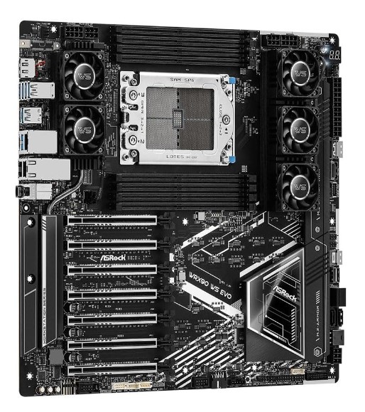 4 Meilleures cartes mères Threadripper 9980X-ASRock WRX90 WS EVO