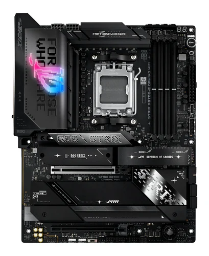 Carte mère GeForce RTX 5080 : Les 4 meilleurs choix (2026)-ASUS ROG Strix X870E-E Gaming WiFi